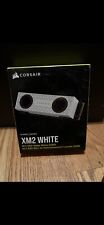 Bloco de água Corsair Hydro X Series XM2 M.2 SSD (2280), branco comprar usado  Enviando para Brazil