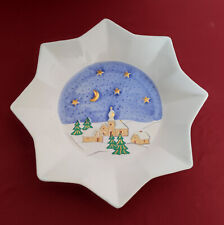 Weihnachtsteller porzellan wei gebraucht kaufen  Bergheim
