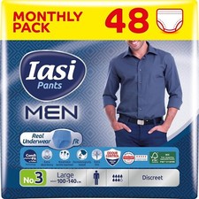 Blue incontinence pants for sale  WATFORD