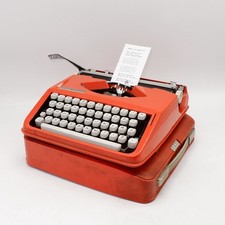 Máquina de escrever Hermes bebê/foguete laranja 1970 | Teclado QWERTY Director Elite Font comprar usado  Enviando para Brazil