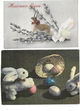 Cpa antique easter d'occasion  Expédié en Belgium