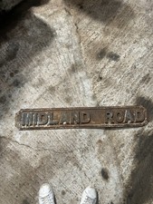 Victorian street sign for sale  ALFRETON