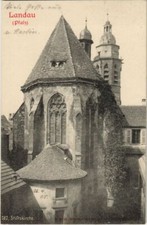 Cpa landau stiftskirche d'occasion Cpa landau stiftskirche d'occasion  Expédié en France