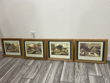 Currier ives framed for sale  Georgetown