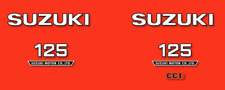 Suzuki 125 orange d'occasion  Nîmes