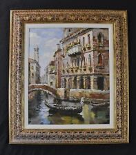 Venice impressionist oil for sale  Cape Coral