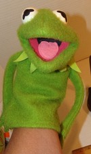 Vintage 1978 Kermit the Frog Hand Puppet Fisher Price Jim Henson Muppets #860 comprar usado  Enviando para Brazil