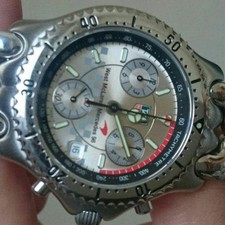 TAG Heuer McLaren Mercedes modelo masculino prata SS quartzo usado comprar usado  Enviando para Brazil