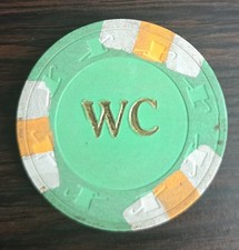 Chip de cassino $.50 centavos (WC) Winners Circle Cardroom Santa Rosa, CA comprar usado  Enviando para Brazil
