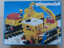 Playmobil 4053 arbeitszug gebraucht kaufen  Stuttgart