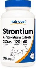 Nutricost capsule stronzio usato  Spedire a Italy