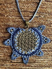 Collier micro macramé d'occasion  Seyssins