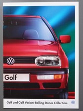 Prospekt VW Golf Rolling Stones von 1995 comprar usado  Enviando para Brazil