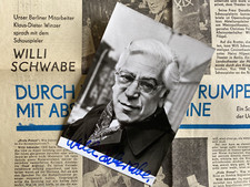 Willi schwabe rig gebraucht kaufen  Zwickau