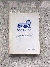 Sphinx coventry southam for sale  SWADLINCOTE