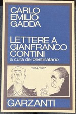 Gadda carlo lettere usato  Italia