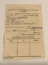 Ww2 memorabilia. rare for sale  WARE