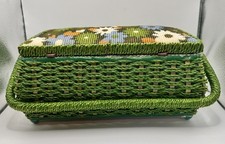 Vintage wicker floral for sale  Durand
