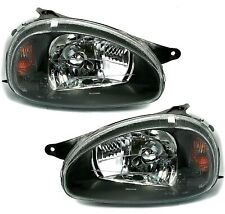 Usado, Farol preto esquerdo direito para Opel Corsa B 3/93-9/00 + Combo B 7/94- comprar usado  Enviando para Brazil