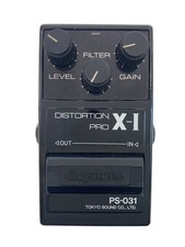 Guyatone PS-031 Distortion Pro X-1 Vintage RAT Style Pedal w/ Box JAPAN comprar usado Guyatone PS-031 Distortion Pro X-1 Vintage RAT Style Pedal w/ Box JAPAN comprar usado  Enviando para Brazil