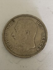 Francs argent leopold d'occasion  Poitiers