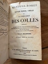Manuel fabrication colles d'occasion  Annonay