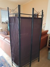 Paravent braun raumteiler gebraucht kaufen  Kirchheim b.München