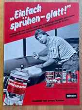 Teroson spritzspachtel ldtimer gebraucht kaufen  Aßlar