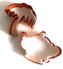 Copper cookie cutters for sale  Melbourne