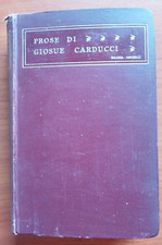 Prose giosue carducci usato  Palermo