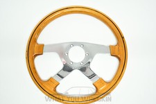 Volante esportivo BOSS WOODGRAIN & CHROME - 360mm - UNIVERSAL - VINTAGE comprar usado  Enviando para Brazil