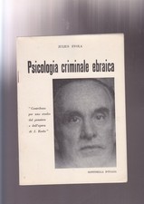 Psicologia criminale ebraica usato  Italia