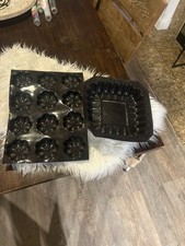 Mini molde flexipan canelado forma de flor e panela de bolo França molde 2 comprar usado  Enviando para Brazil