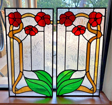 Stained glass panels for sale  Sand Springs