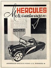 Hercules motorradwagen nürnbe gebraucht kaufen  Waldburg