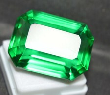 110.00 Cts Esmeralda Verde Natural Corte Esmeralda Certificada Colombiana Suelta comprar usado  Enviando para Brazil