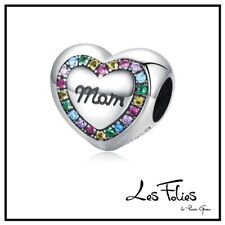 Charm cuore multicolor usato  Barletta