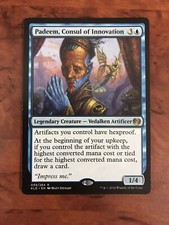 Cartão Padeem Consul of Innovation MTG Magic the Gathering quase perfeito estado Kaladesh KLD, usado comprar usado  Enviando para Brazil