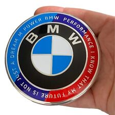 Capô dianteiro 82mm para emblema emblema BMW 51148132375 preto aniversário + ilhós, usado comprar usado  Enviando para Brazil