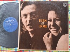 ELLIS REGINA ~ ANTONIO CARLOS JOBIM ~ Ellis & Tom ~ Orig Brazil 1974 GF Ed.1 Lp comprar usado  Brasil 