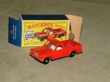 Matchbox diecast jeep for sale  SHREWSBURY