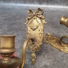 Paire applique bronze d'occasion Paire applique bronze d'occasion  Beauvois-en-Cambrésis