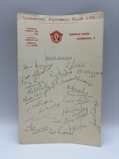 Liverpool 1950 official for sale  LINCOLN