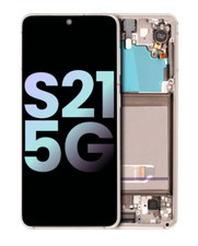 Conjunto OLED com Moldura para Samsung Galaxy S21 5G (Service Pack)(Branco Fantasma) comprar usado  Enviando para Brazil