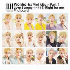 Cartão fotográfico oficial Wonho 1º mini álbum Love Synonym #1 Right for me KPOP K-POP comprar usado  Enviando para Brazil