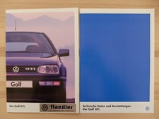 VW GOLF 3 GTI PROSPEKT von 1996 mit Daten BROCHURE PROSPECTUS comprar usado  Enviando para Brazil