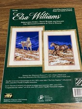 Usado, Kit X-stitch VHTF Elsa Williams Approaching Storm - Front Runner e Stallion comprar usado  Enviando para Brazil
