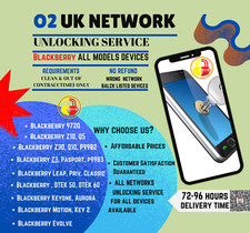 Blackberry 9720, Q5, Q10, Z3, Z10, Z30, P'9982, Passaporte - O2 UK NCK Código de desbloqueio comprar usado  Enviando para Brazil