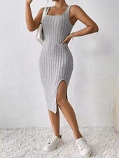 Robe grise d'occasion  Pontault-Combault