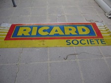 Ancienne banderole ricard d'occasion  Tarnos